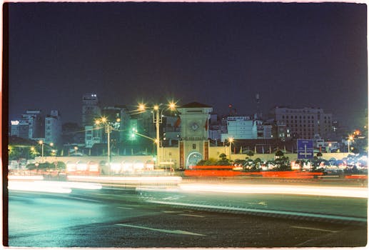 Night Market at Ben Thanh