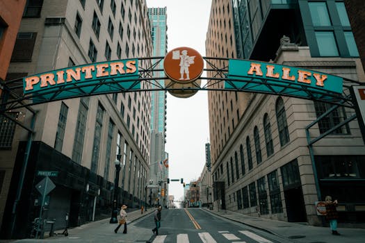 Printer’s Alley