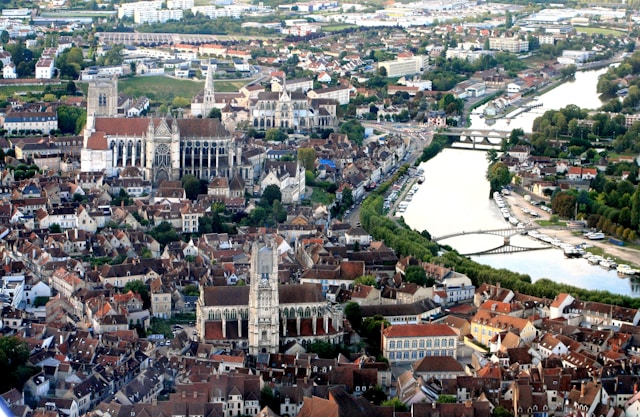 The Abbaye Saint-Germain d'Auxerre