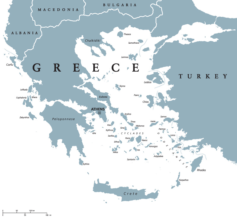 Greece Map