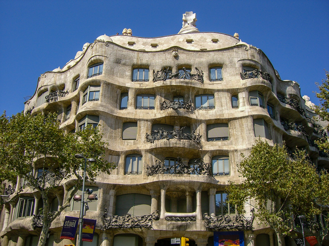Casa Milo, Barcelona, Spain