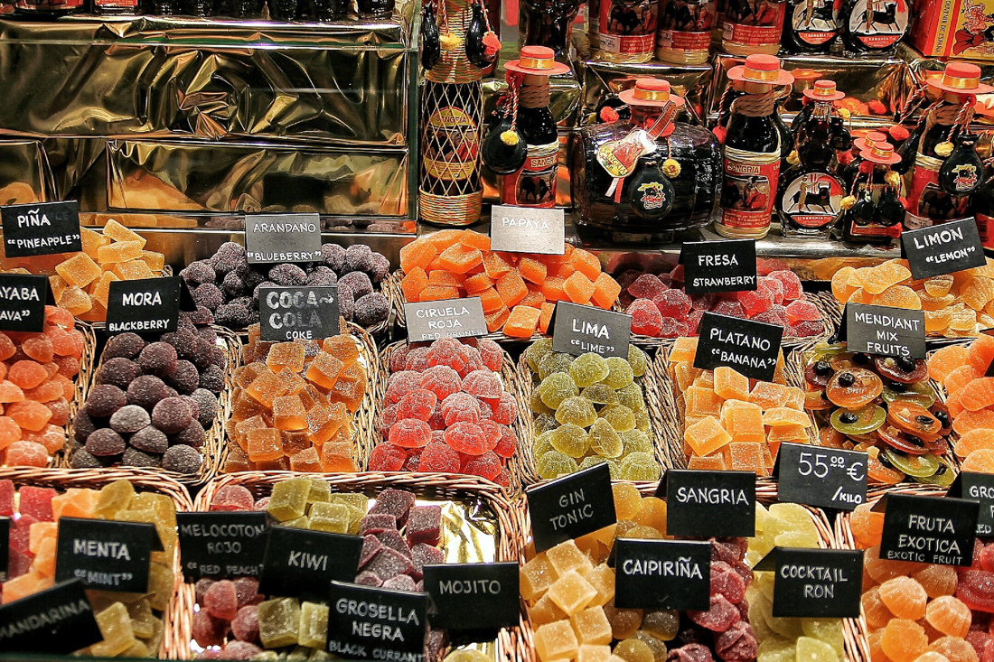 La Boqueria, Barcelona, Spain