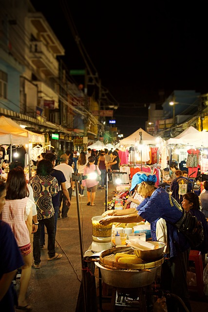 The Chiang Rai Night Bazaar