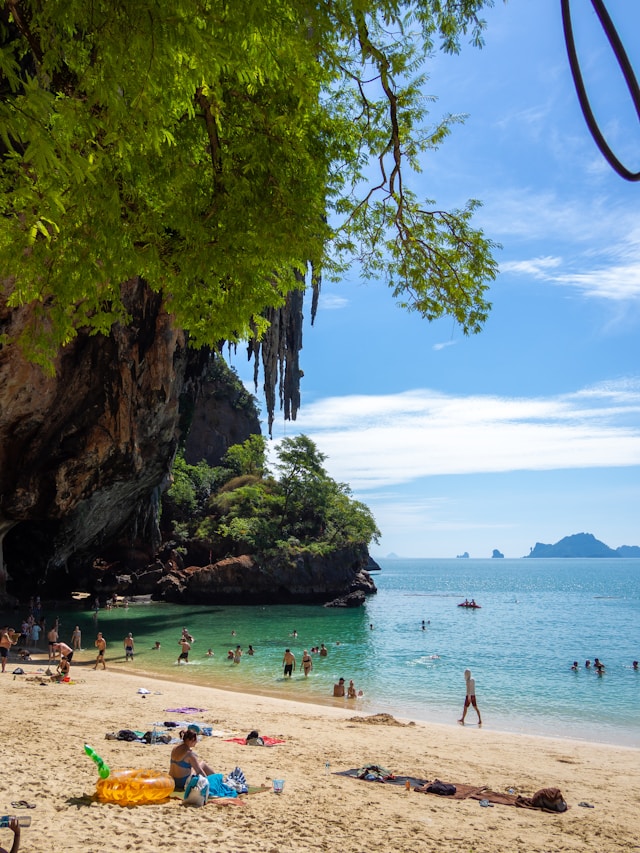 Railay Beach Activities Menu