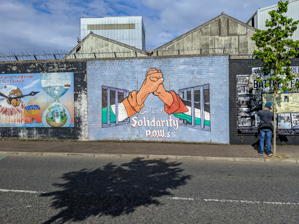 Belfast Political Wall
