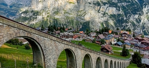 Murren, Lauterbrunnen, Switzerland