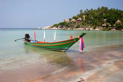 The beach at Koh Tao