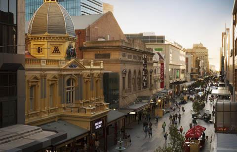 Rundle Mall, Adelaide (South Australian Tourism Commission)