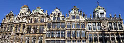 Guildhalls in Grand Place, Brussels