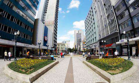 Downtown Curitiba, Brazil