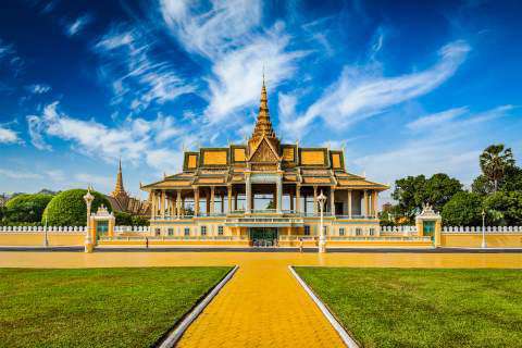 Phnom Penh Royal Palace, Cambodia