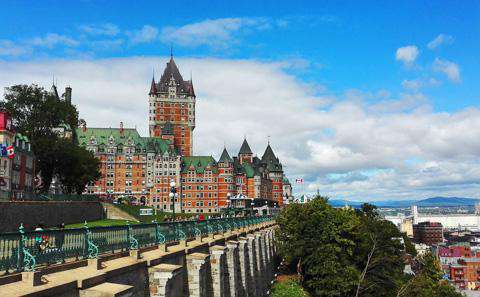 Le Chateau Frontenac, Quebec City, Canada