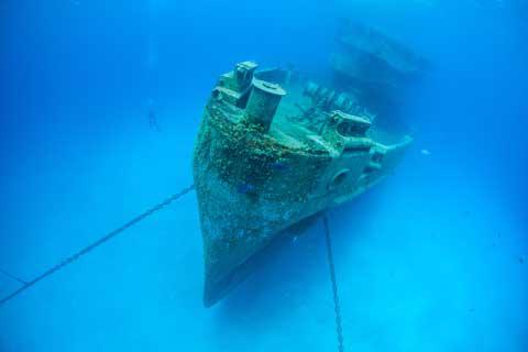 Shipwreck off of Grand Cayman