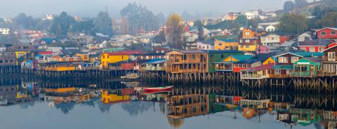 Castro, Isla Chiloe, Chile