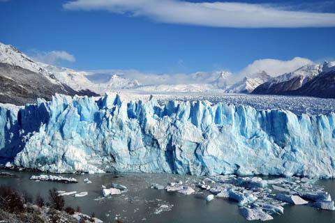 Glacier in Patagonia, Chile