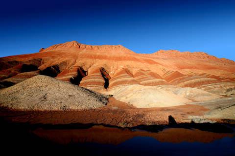 Danxia Landscape, Zhangye, China