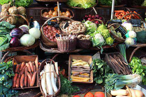 Vegetable Market in Marseille, France