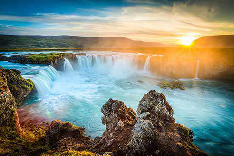 Godafoss Waterfall