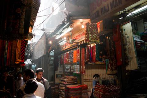 Textile Market, Delhi, India