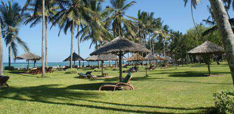 Mombasa beach resort, Kenya