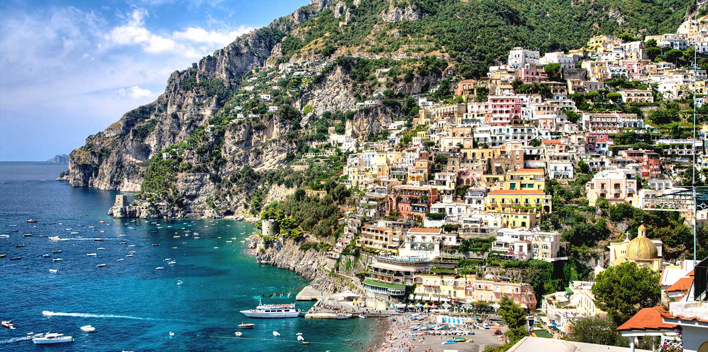 Spiaggia Grande Beach In Positano