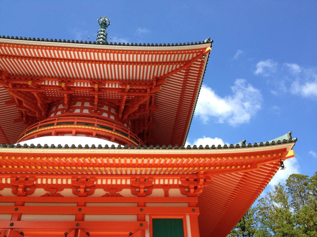 Temple at Mount Koya, Japan