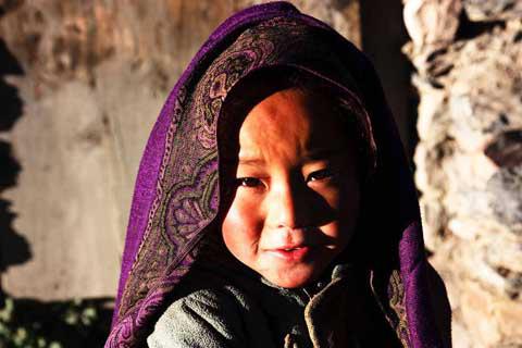 Tibetan Girl, Nepal