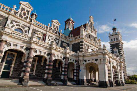 Dunedin Train Station, Dunedin, New Zealand