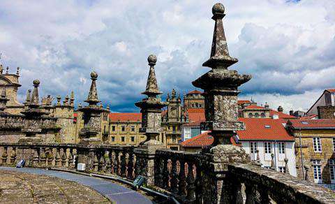 The Cathendral of Santiago de Compostela, Spain