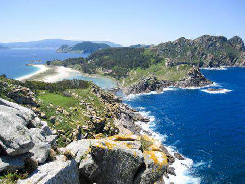 Cies Islands, Vigo, Spain