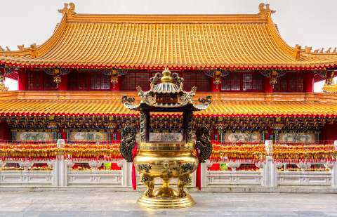 The Syuentzang Temple, Hualien, Taiwan