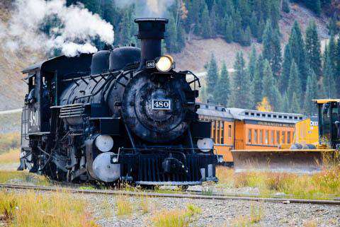 The Durango & Silverton Narrow-Gauge Railroad, Durango, Colorado