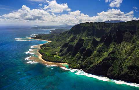 Kauai Coastline, Hawaii