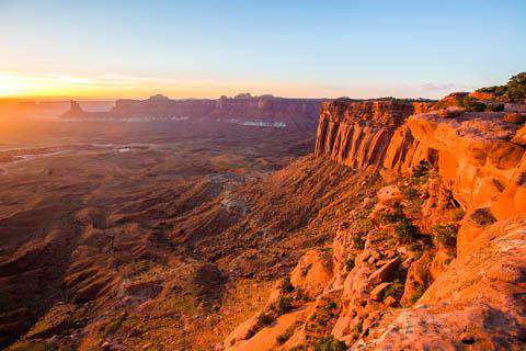 Sunset at Canyonlands National Park near Moab, Utah